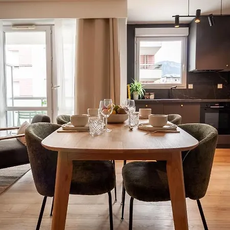 La Brise 4* I T3 Centre I Garage Lejlighed Annecy